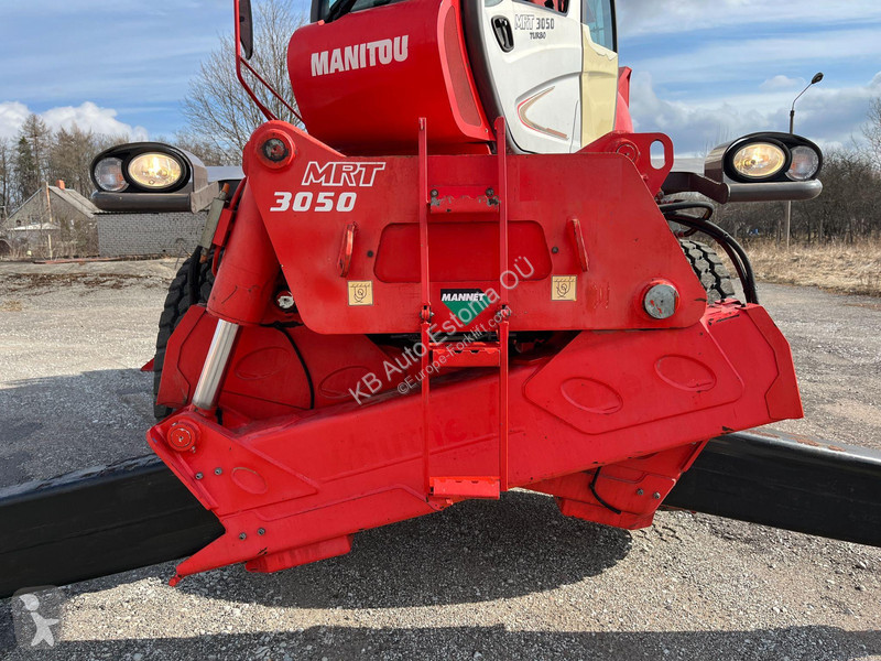 Teleskopisk truck Manitou MRT 3050 WINCH + HOOK...