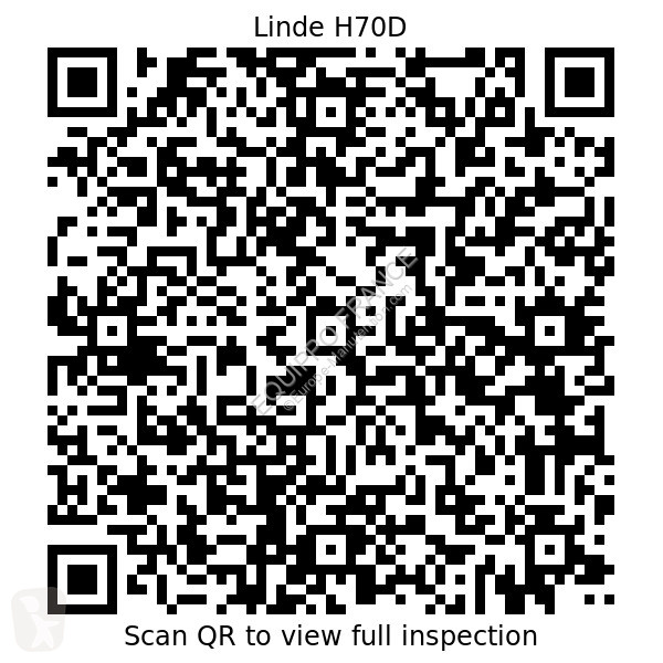 Vysokozdvižný vozík Linde H70D