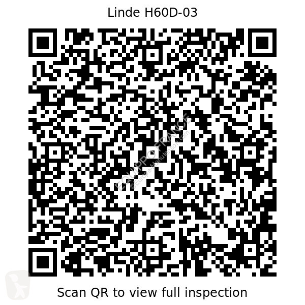 Vysokozdvižný vozík Linde H60D-03