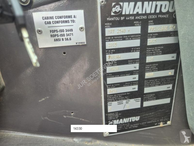 Verreiker Manitou mrt 2540 plus