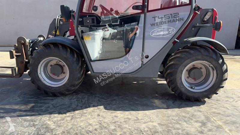 رافعة شوكية تلسكوبية Weidemann T4512 4x4