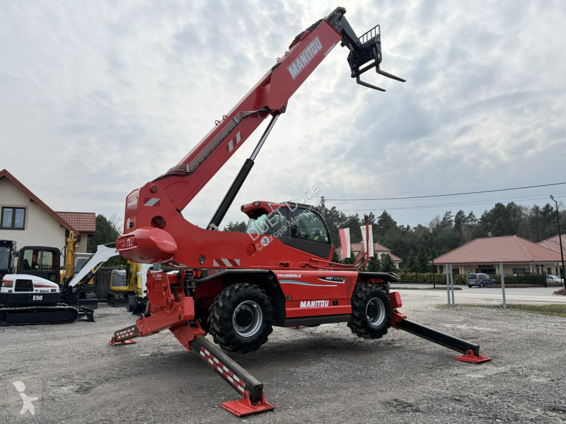 رافعة شوكية تلسكوبية Manitou MRT 3050 + ROTO...
