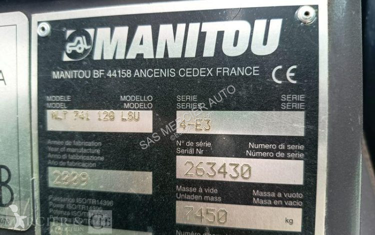 رافعة شوكية تلسكوبية Manitou