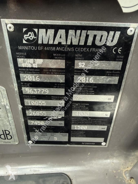 Empilhador telescópico Manitou