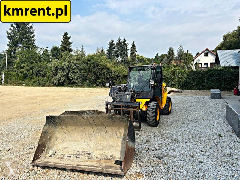 رافعة شوكية تلسكوبية JCB 520-40 4WS ŁADOWARKA...