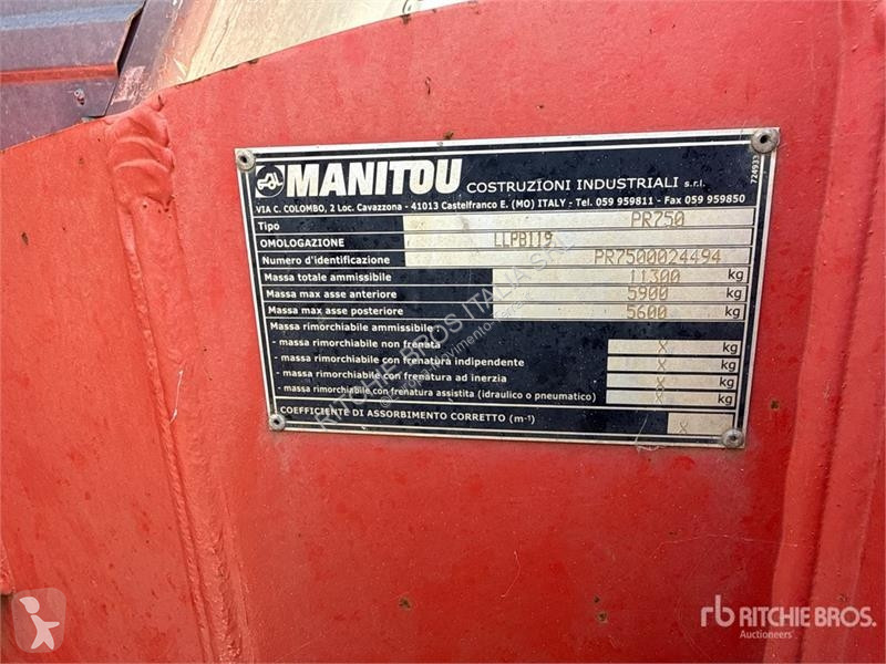 Телескопічний навантажувач Manitou MT1435