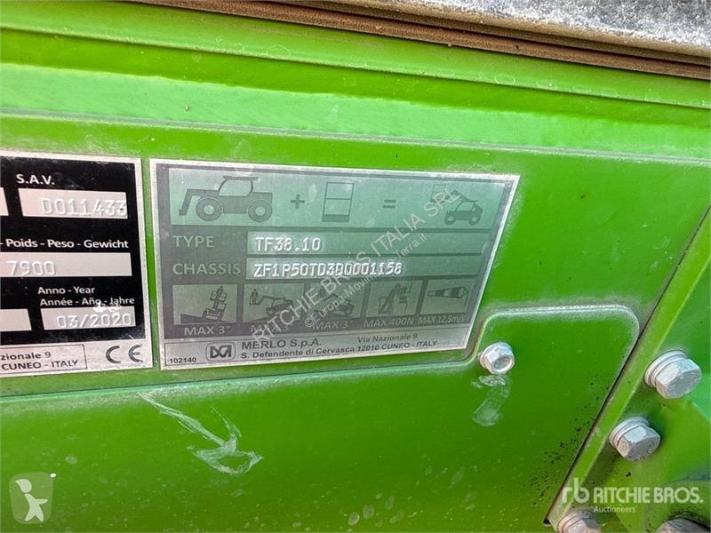 Телескопічний навантажувач Merlo TF38.10CS-140