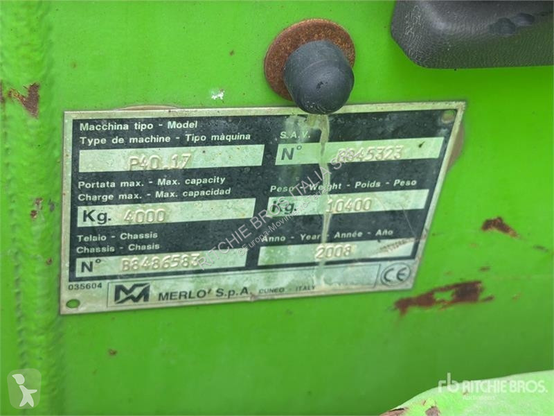 Телескопічний навантажувач Merlo P40.17