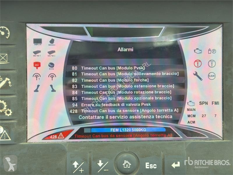 رافعة شوكية تلسكوبية Manitou MRT2150 Privilege+