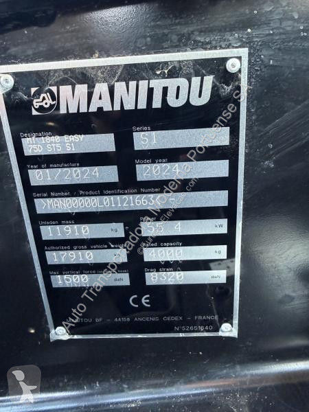 Teleskopisk truck Manitou