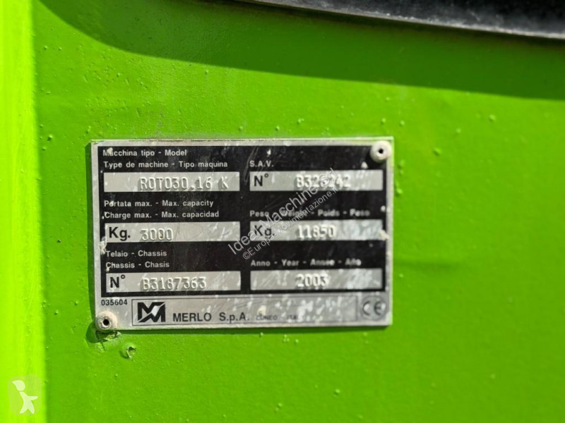 Chariot télescopique Merlo ROTO 30.16K
