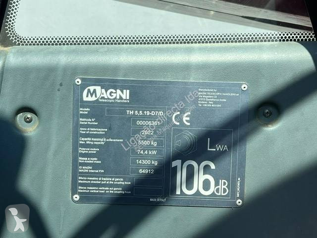 Teleskopický vozík Magni 5.5 19