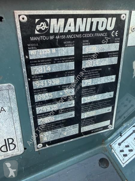 رافعة شوكية تلسكوبية Manitou  MT 1135 H