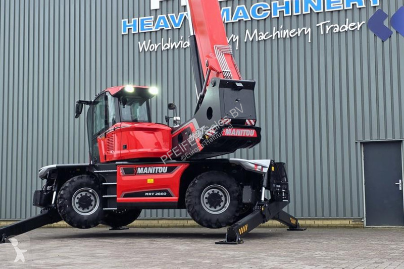رافعة شوكية تلسكوبية Manitou MRT2660 360 160Y...