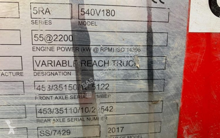Teleskoplastare JCB chariot telescopique diesel