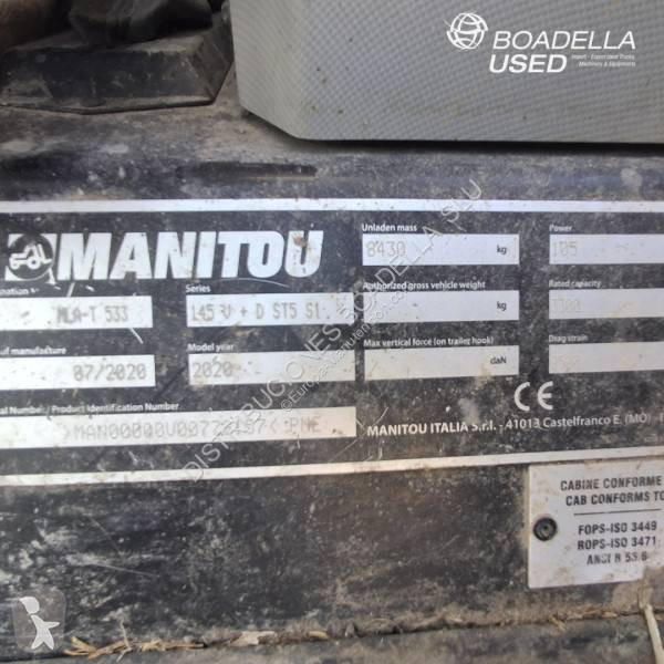 Teleskoplastare Manitou MLA 533