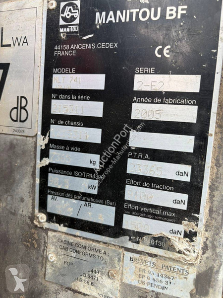 Teleskopický manipulátor Manitou MLT 741-120 LSU