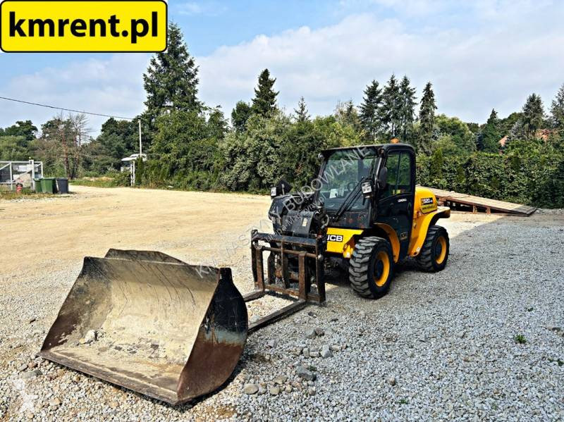 رافعة شوكية تلسكوبية JCB 520-40 4WS ŁADOWARKA...