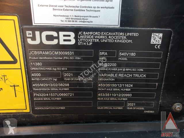 Carretilla telescópica JCB  540-180