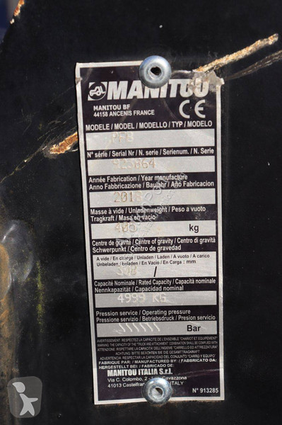 Empilhador telescópico Manitou 100D