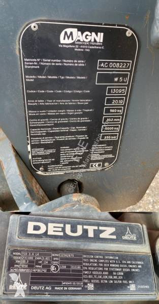 Chariot télescopique Magni RTH 5.23 SMART-D/C...