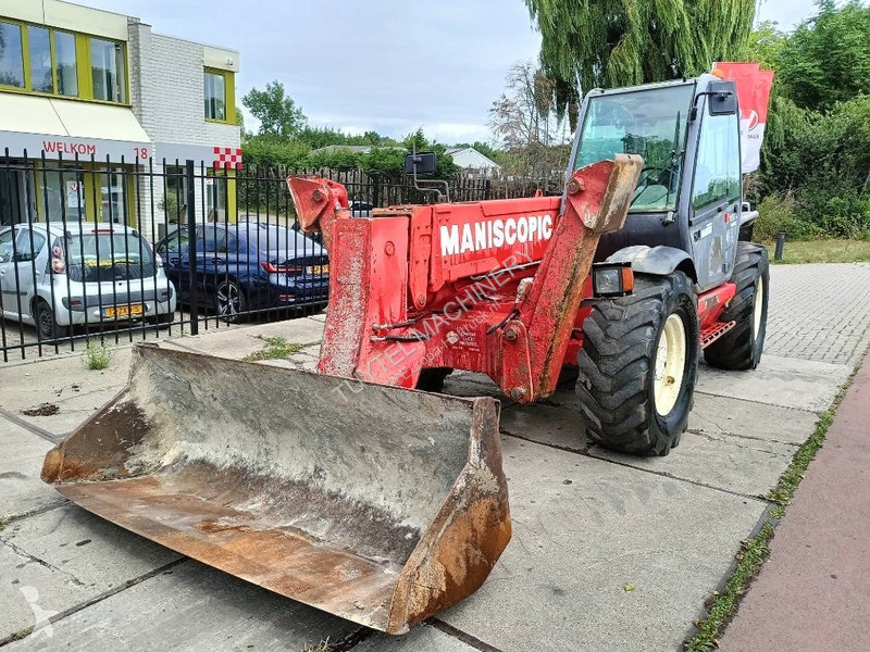 رافعة شوكية تلسكوبية Manitou MT 1337 SL T 13 m...