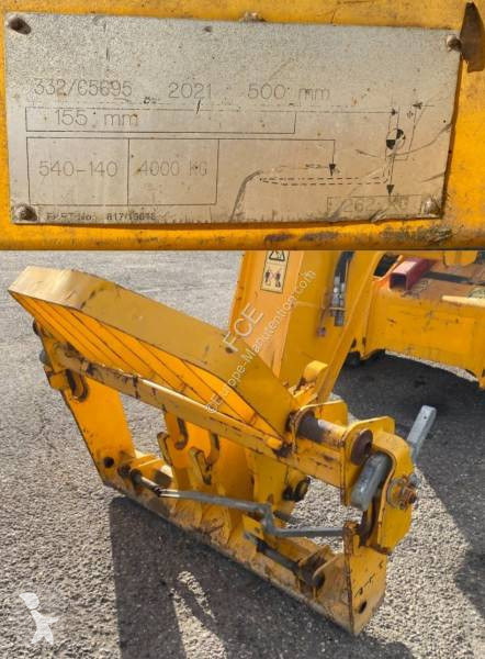 رافعة شوكية تلسكوبية JCB 540-140 -1er Main...