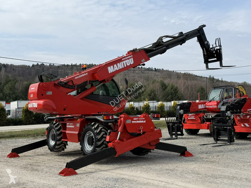رافعة شوكية تلسكوبية Manitou MRT 1850 ROTO...