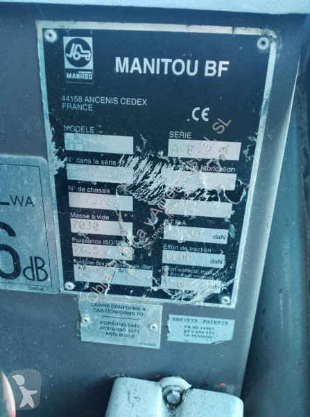 Carretilla telescópica Manitou MLT 633 T LS