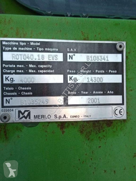 رافعة شوكية تلسكوبية Merlo 40.18EVS