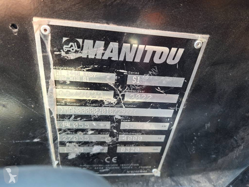 رافعة شوكية تلسكوبية Manitou e