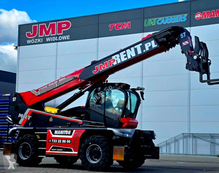 Chariot télescopique Manitou MRT 2660 VISION+...