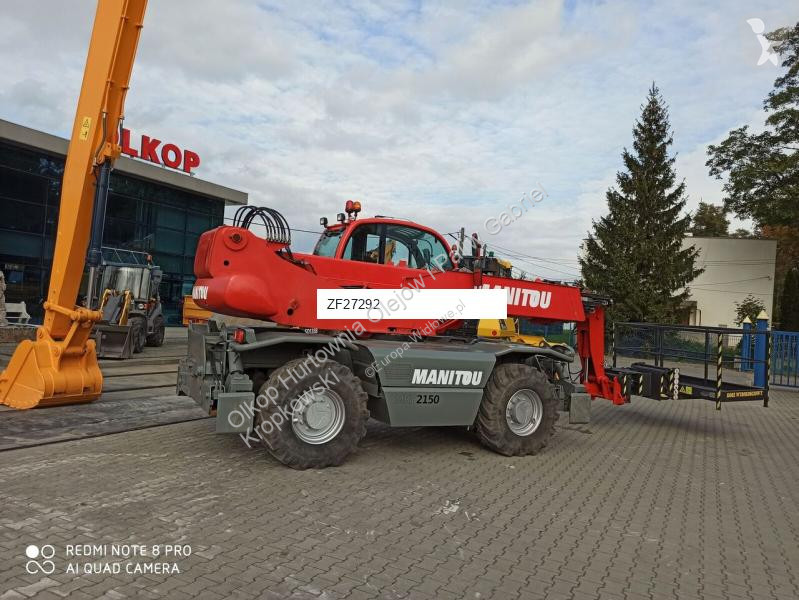 Încărcător telescopic Manitou MRT 2150 Znak CE