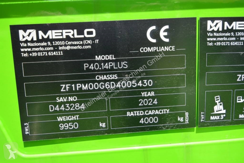 Verreiker Merlo 40.14Plus