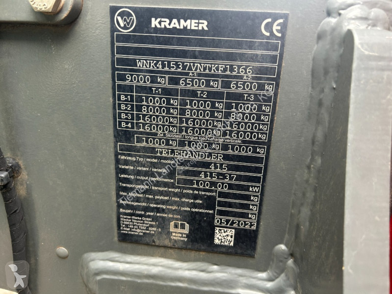 رافعة شوكية تلسكوبية Kramer  KT 407