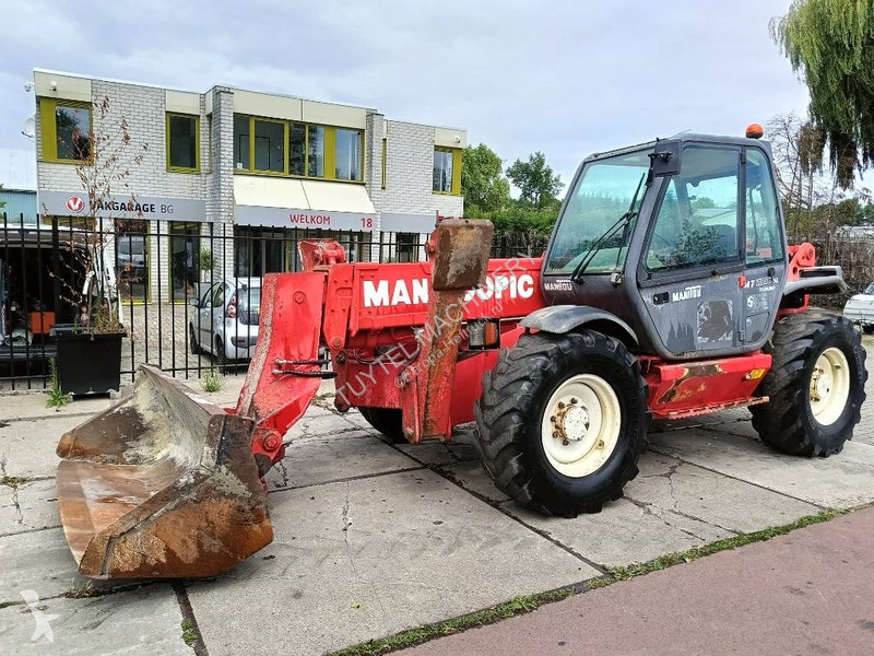 رافعة شوكية تلسكوبية Manitou MT 1337 SL T 13 m...