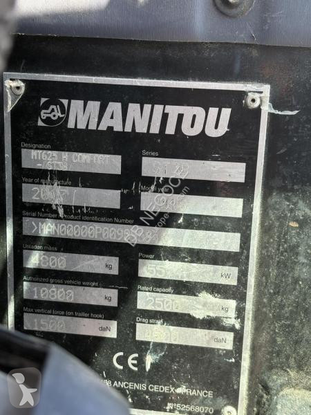 رافعة شوكية تلسكوبية Manitou  MT 625 H