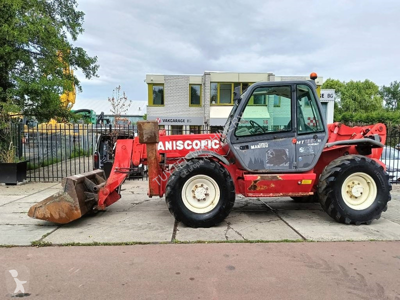 رافعة شوكية تلسكوبية Manitou MT 1337 SL T 13 m...