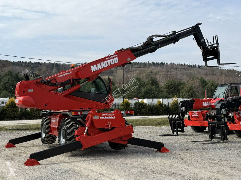 رافعة شوكية تلسكوبية Manitou MRT 1850 ROTO...