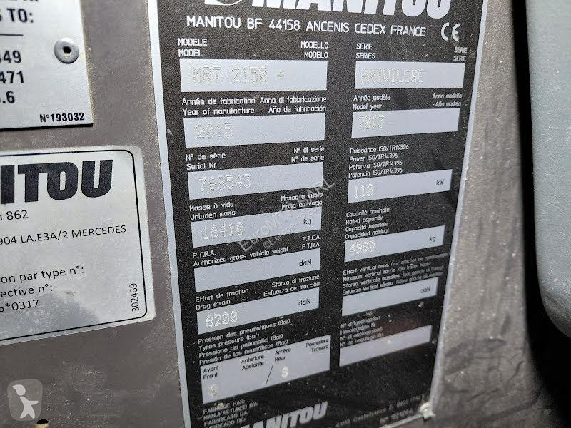 رافعة شوكية تلسكوبية Manitou