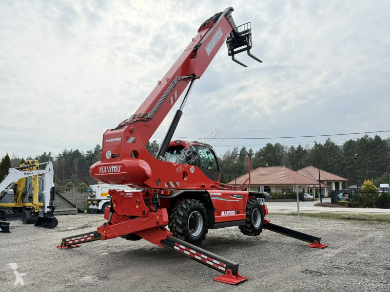 رافعة شوكية تلسكوبية Manitou MRT 3050 + ROTO...