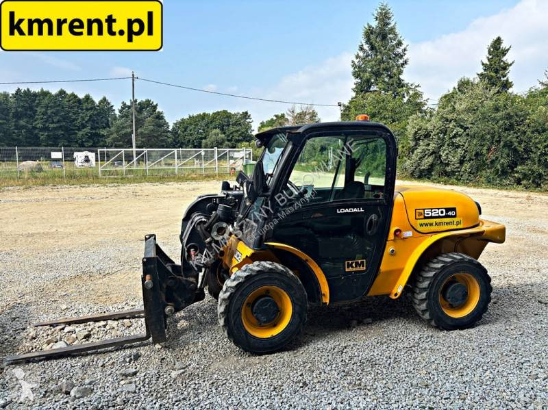 رافعة شوكية تلسكوبية JCB 520-40 4WS ŁADOWARKA...
