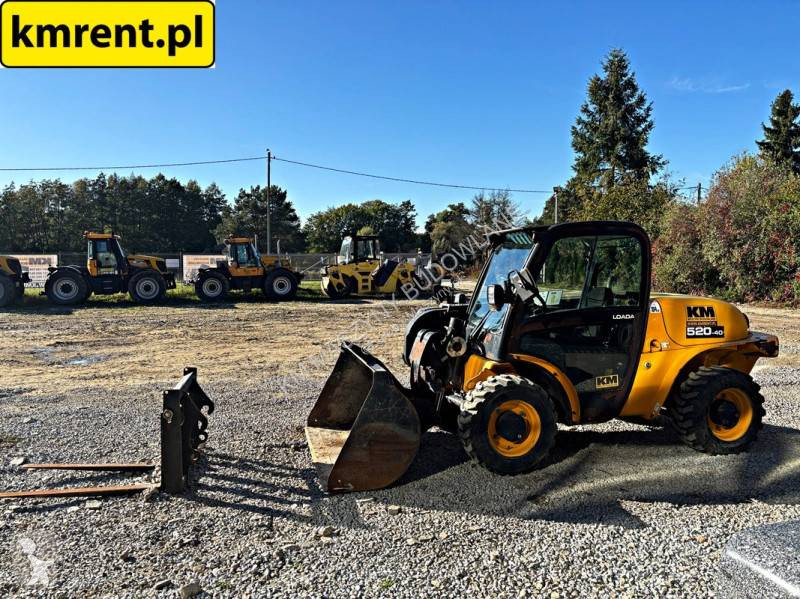 Teleskopický vozík JCB 520-40 4WS ŁADOWARKA...