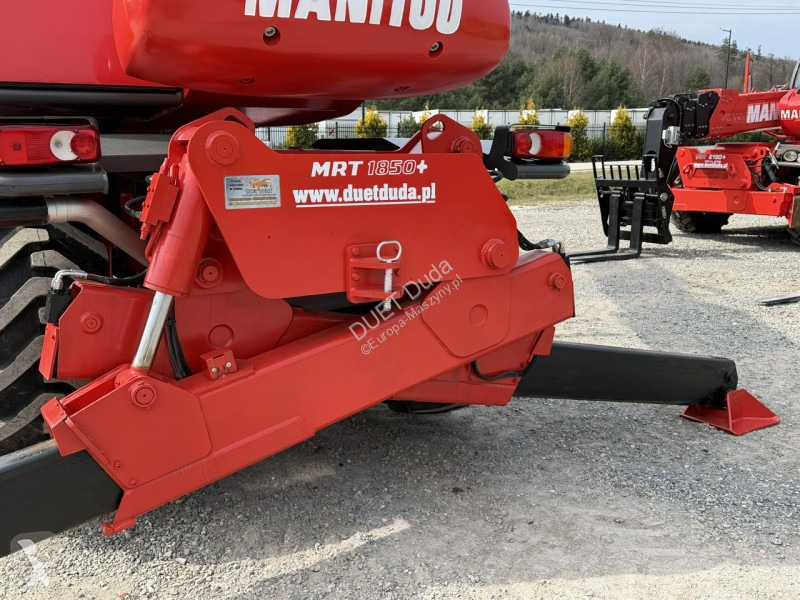 رافعة شوكية تلسكوبية Manitou MRT 1850 ROTO...