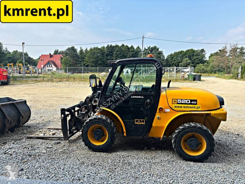 رافعة شوكية تلسكوبية JCB 520-40 4WS ŁADOWARKA...