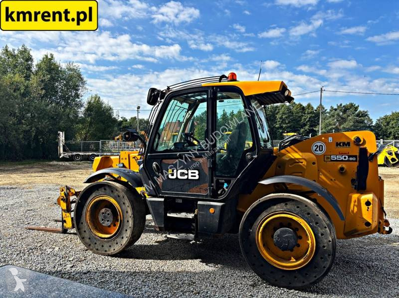 伸缩臂叉车 JCB 550-80 WM WASTEMASTER ŁADOWARKA...