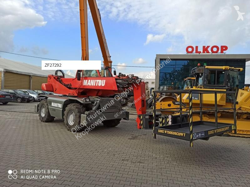 Încărcător telescopic Manitou MRT 2150 Znak CE