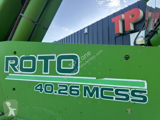 Chariot télescopique Merlo roto 40.26 mcss à...