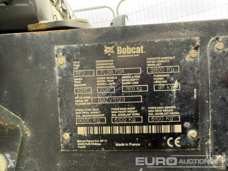 Sollevatori telescopici Bobcat TL38.70HF