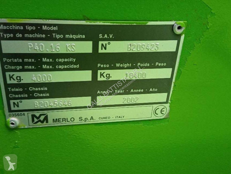 Teleskopický manipulátor Merlo P40.16KS